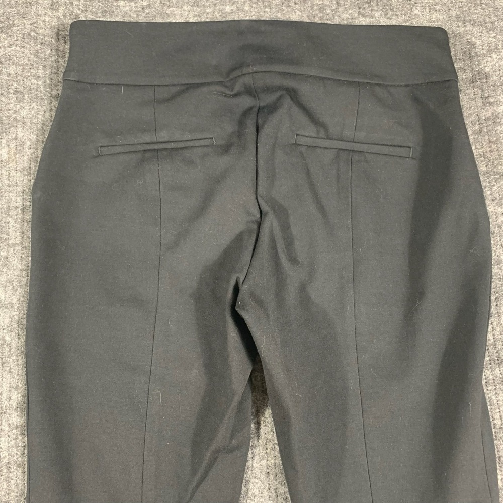 Ann Taylor Dress Pants Womens 4 Black Skinny Stretch Career Office‎ 30x27 Mid - Picture 12 of 12